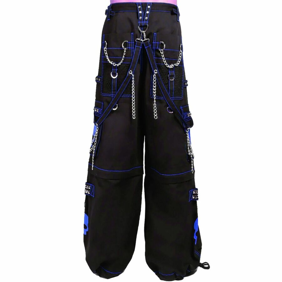photo n°3 : Pantalon baggy unisexe 'blue skull'