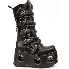 Bottes cuir New Rock M.1013-C1