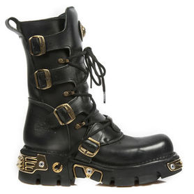 Bottes cuir New Rock M.373-C52