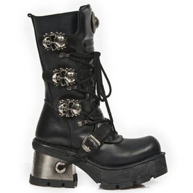 Bottes cuir New Rock M.379-C1