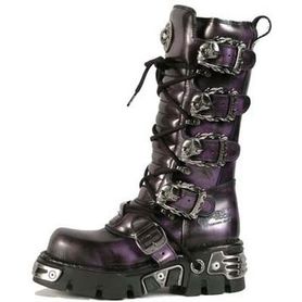 Bottes cuir New Rock M.402-C1