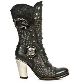 Bottes cuir New Rock M.7989-S1