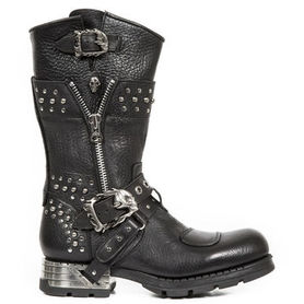 Bottes cuir New Rock M.MR022-S1