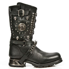 Bottes cuir New Rock M.MR025-C1