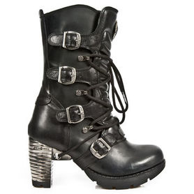 Bottines cuir New Rock M.TR003-S1