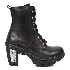 Bottines gothiques New Rock noires M.NEOTR008-S1