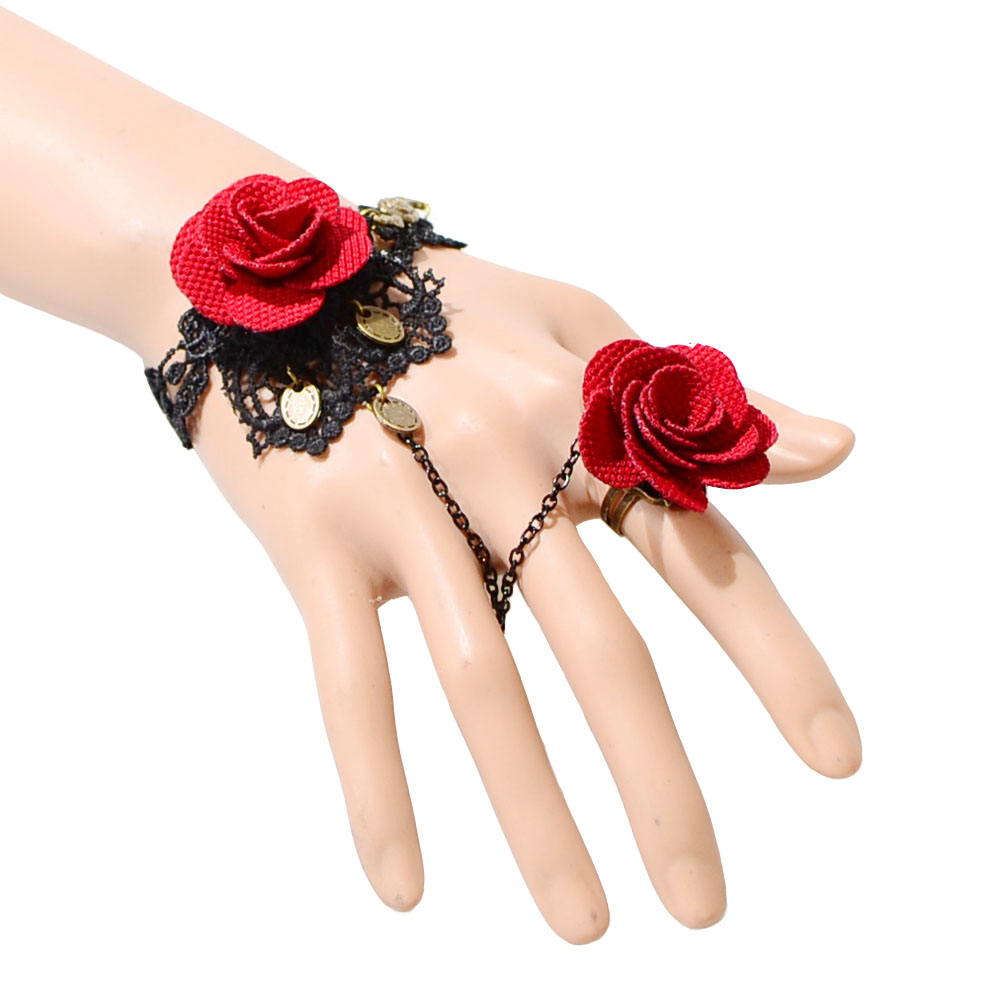 Bracelet avec bague reliée deals