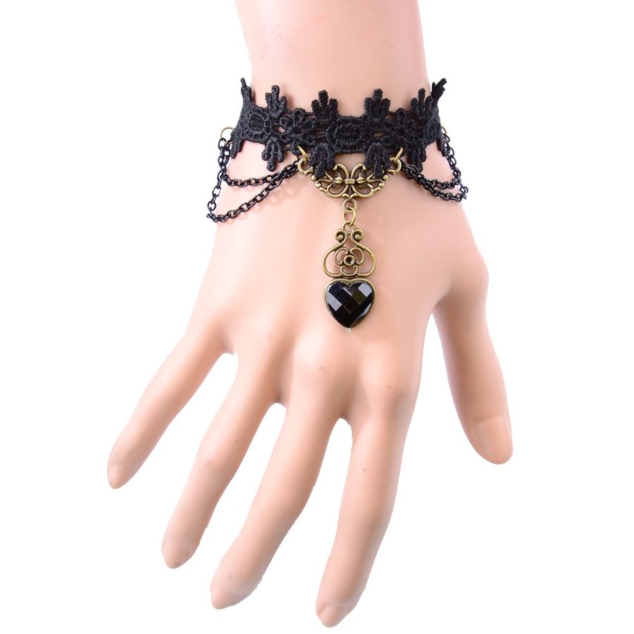 Bracelet En Cuir PU Gothique - Unisexe - Ajustable 16,5-20 Cm - Noir Et Autres Couleurs - 3