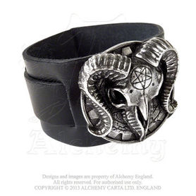 Bracelet gothique ALCHEMY GOTHIC 'gears of aiwass'