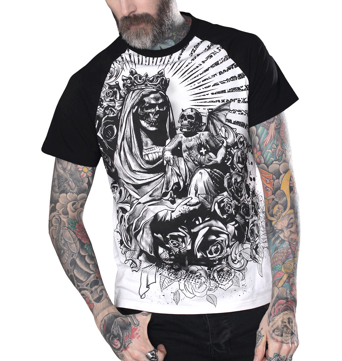 T Shirt Gothique Unisexe Amour Eternel main image 1