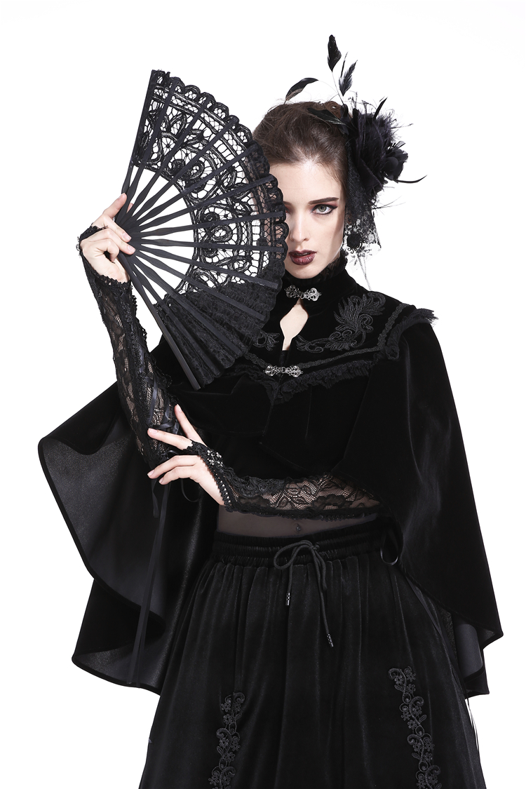photo n°4 : Cape velours DARK IN LOVE 'mortelia'
