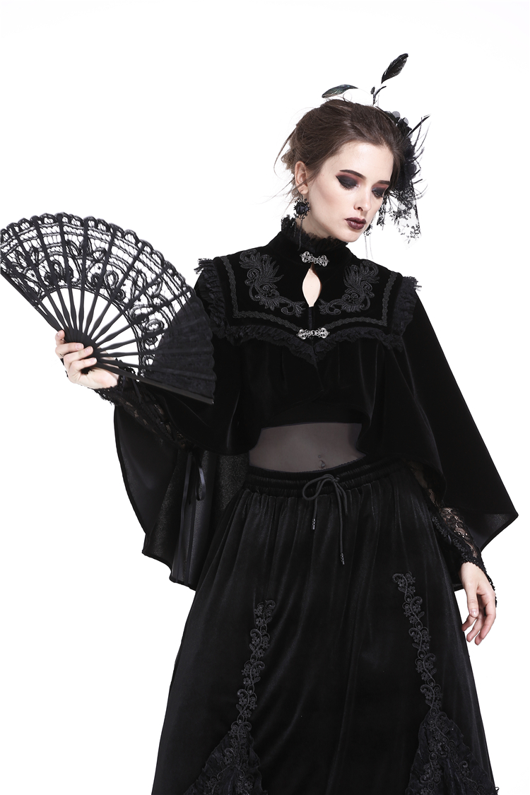 photo n°5 : Cape velours DARK IN LOVE 'mortelia'