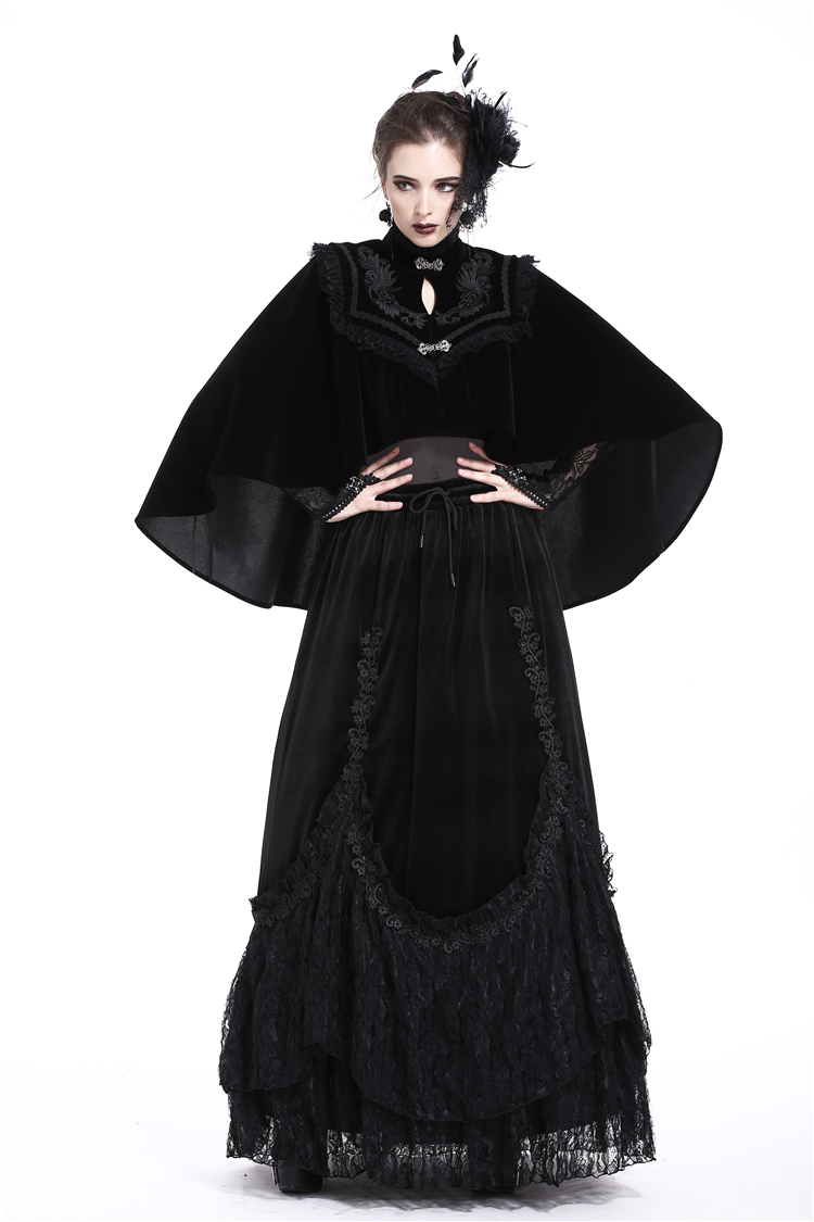 photo n°6 : Cape velours DARK IN LOVE 'mortelia'