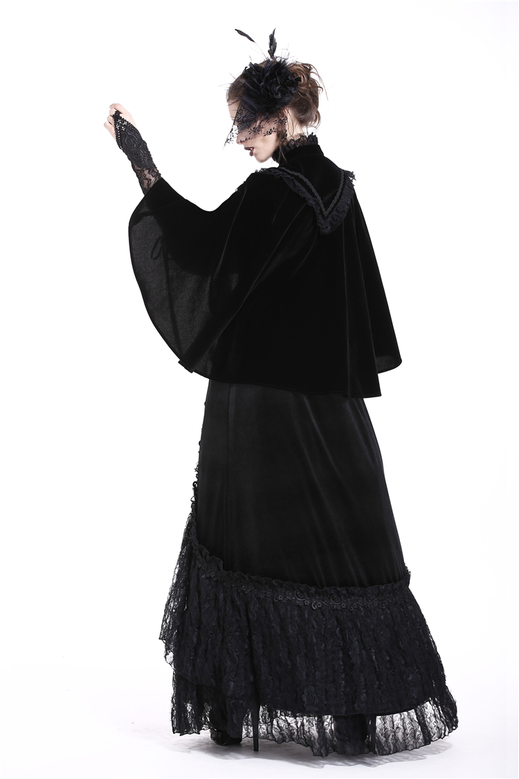 photo n°7 : Cape velours DARK IN LOVE 'mortelia'