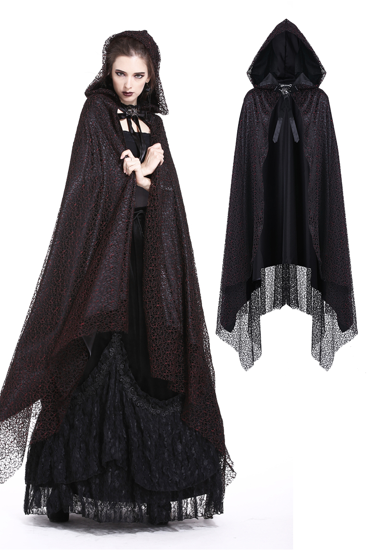 Cape DARK IN LOVE ' arachnée'