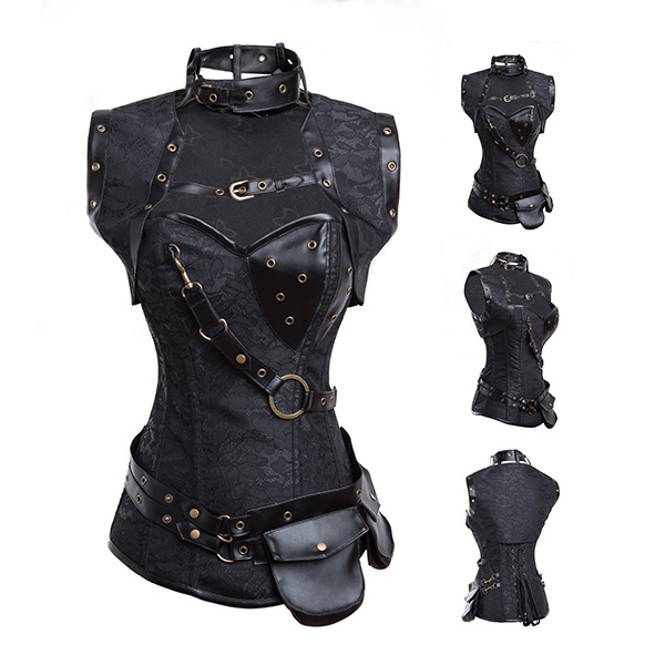 corset femme cuir