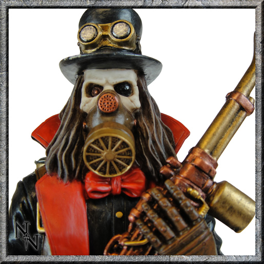 photo n°3 : Figurine steampunk en résine 'grim reaper'