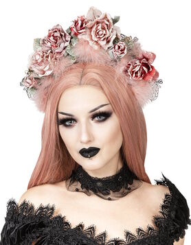 Ras-de-cou gothique Rosa Tenebrae - Sinister