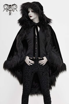 Cape DEVIL FASHION 'romance noire'