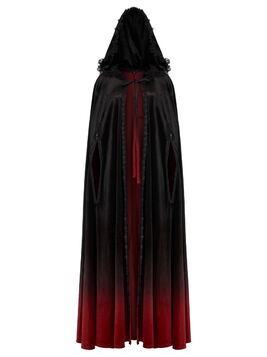 Longue cape femme PUNK RAVE 'Queen of Crows'
