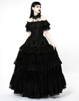 Robe Gothique PUNK RAVE 'Majesté des Ombres'