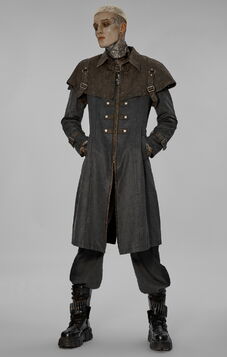 Manteau du cocher steampunk PUNK RAVE