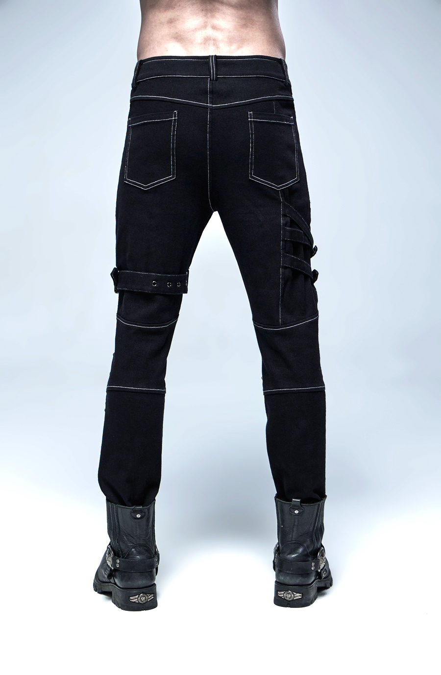Chaîne De Pantalon Punk Pour Homme - Style Hip-hop Avec Breloques En Métal Et Plastique, Ajustable, Idéale Pour Jeans Et Looks Décontractés