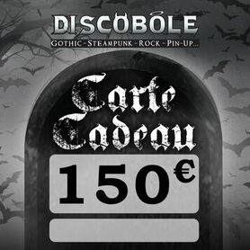 Carte cadeau Discobole de 150€