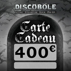 Carte cadeau Discobole de 400€