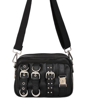 Sac Bandouli&egrave;re Gothique Banned - Midnight Restraint
