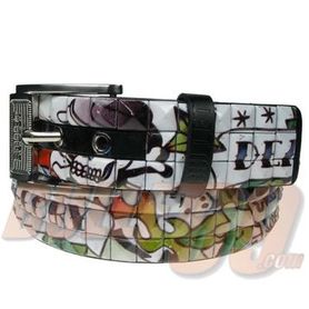 Ceinture gothique en simili cuir