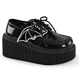 Chaussures creepers DEMONIACULT bat wings