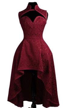Robe burgundy DRACULA