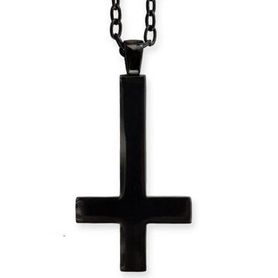 Croix satanique inversée ETNOX black edition