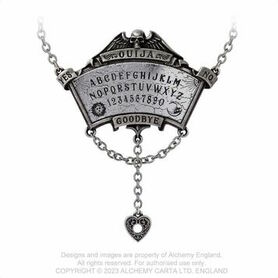 Collier ALCHEMY GOTHIC 'Crowley's spirit board'