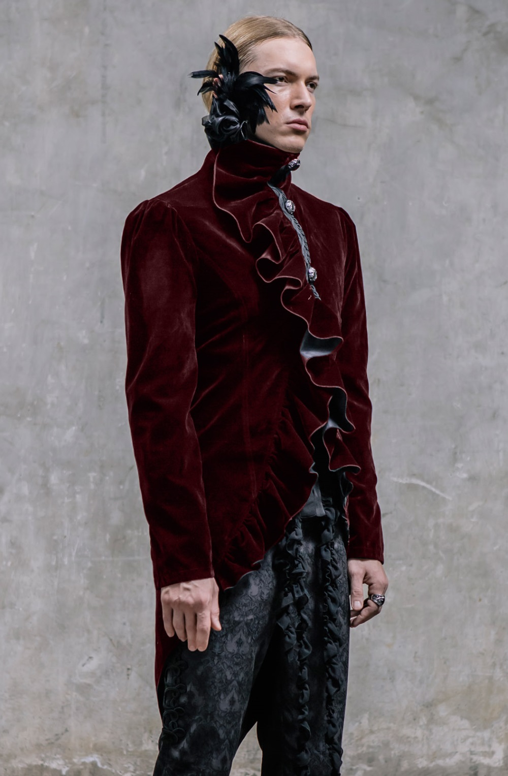 Veste velour hotsell bordeaux homme