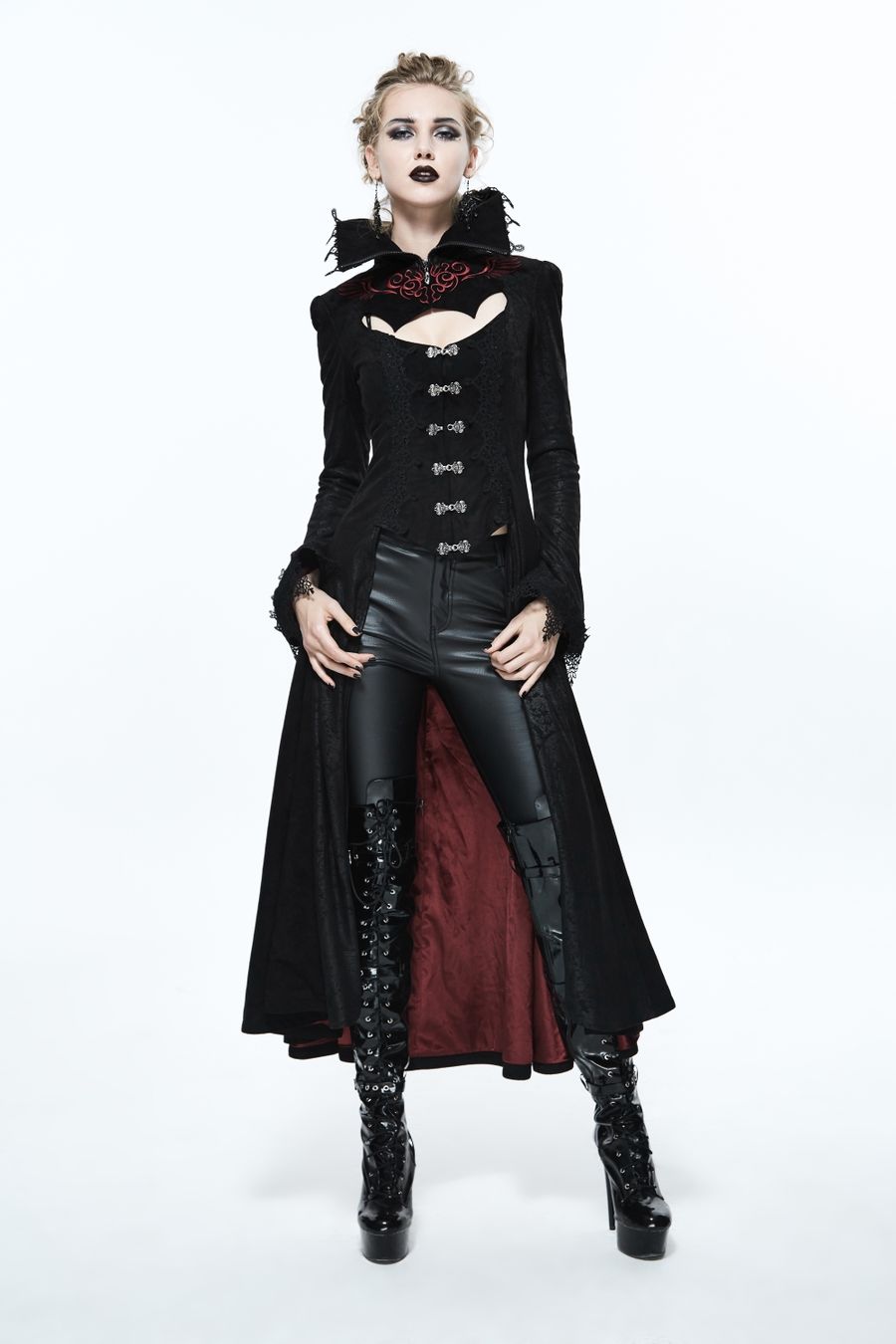 Manteau gothique femme DEVIL FASHION ...