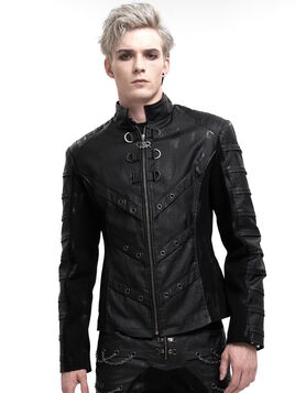 Veste cyberpunk DEVIL FASHION 'Le Revenant'