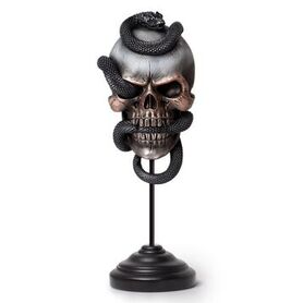 Décoration crâne ALCHEMY GOTHIC 'Cult of Canaan'