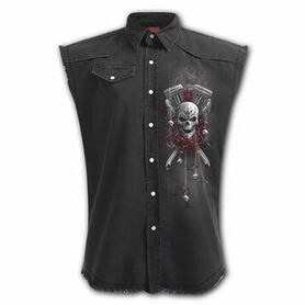 Chemise dark wear SPIRAL 'Dots Bikers'