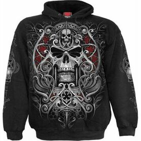 Sweat capuche gothique 'reaper's door'