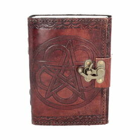 Journal cuir pentagramme