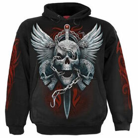 Sweat capuche dark wear SPIRAL 'Enchained Soul'