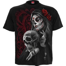 T-shirt gothique SPIRAL 'Love is Dead'