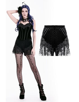 Short Gothique Black Thorn - Dark in Love