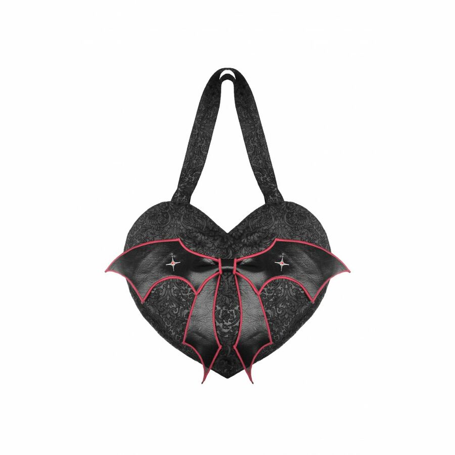 photo n°2 : Sac à main DARK IN LOVE 'coeur sombre'