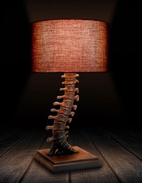Lampe de Table Gothique - Vertebrae Lamp
