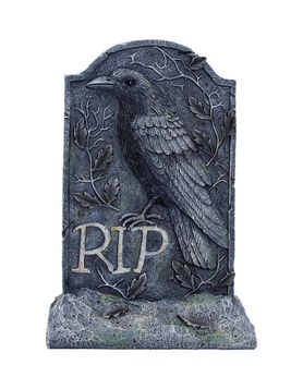 Pierre Tombale Gothique Raven RIP - Nemesis Now