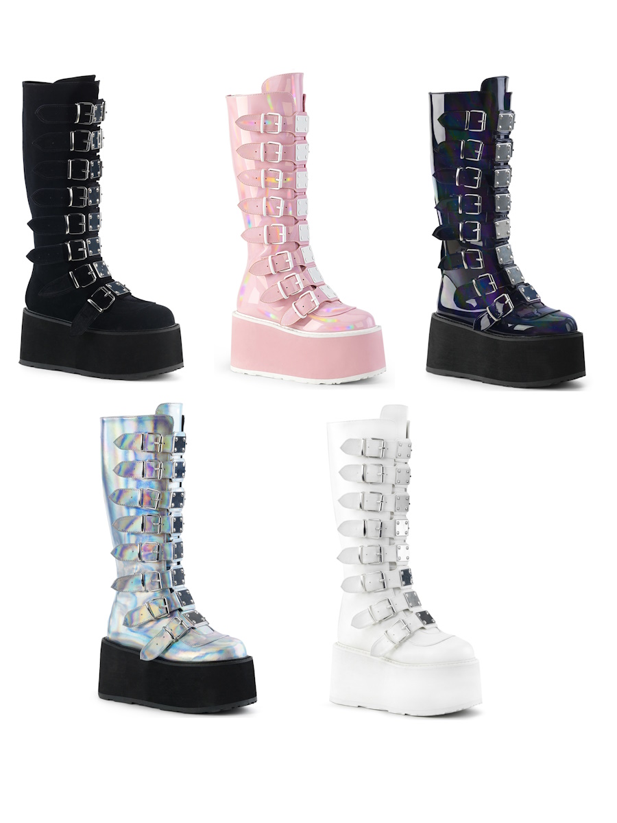 Bottes compensées DEMONIACULT 'damned318'