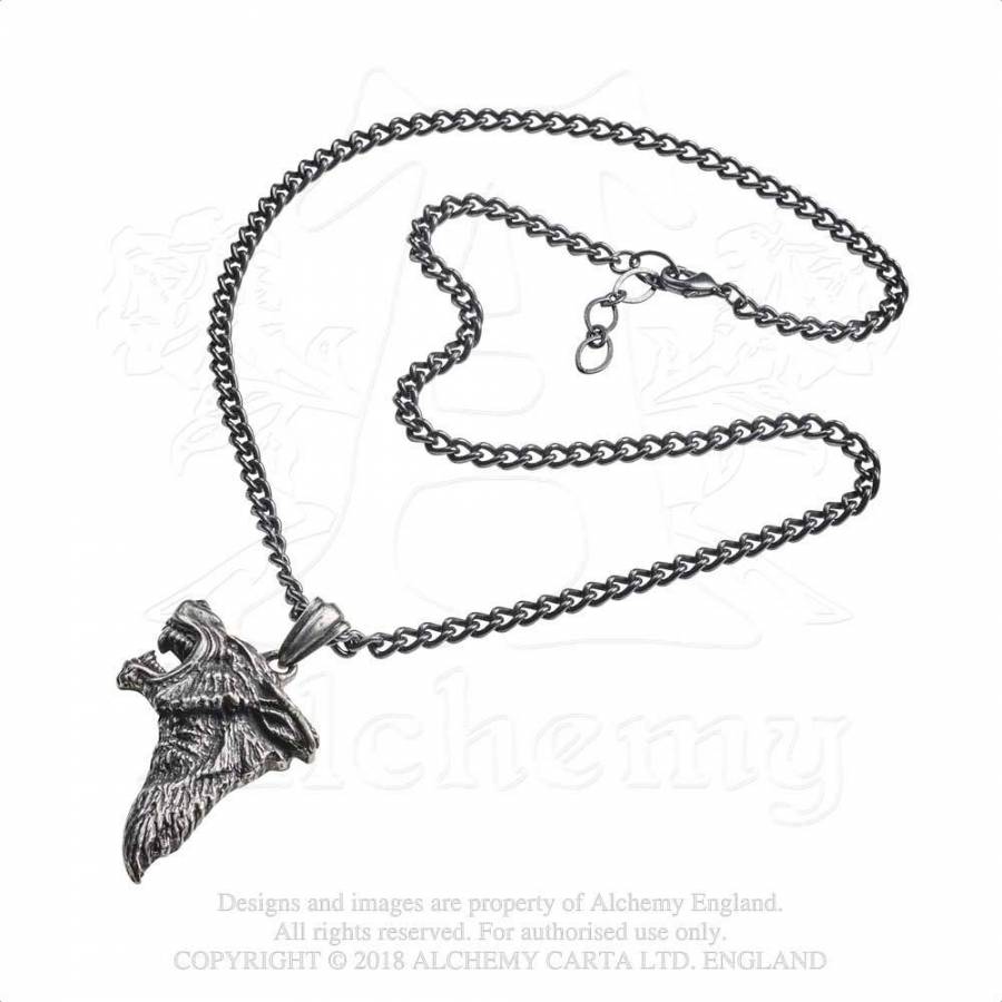 photo n°2 : Pendentif ALCHEMY GOTHIC 'dark wolf'